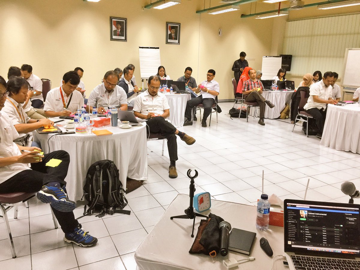 borryshasian's tweet photo. Design Sprint workshop for Telkom Indonesia's Digital Service Division, batch 4. #circleux #designsprint #google #expert https://t.co/KqKDCGC77j