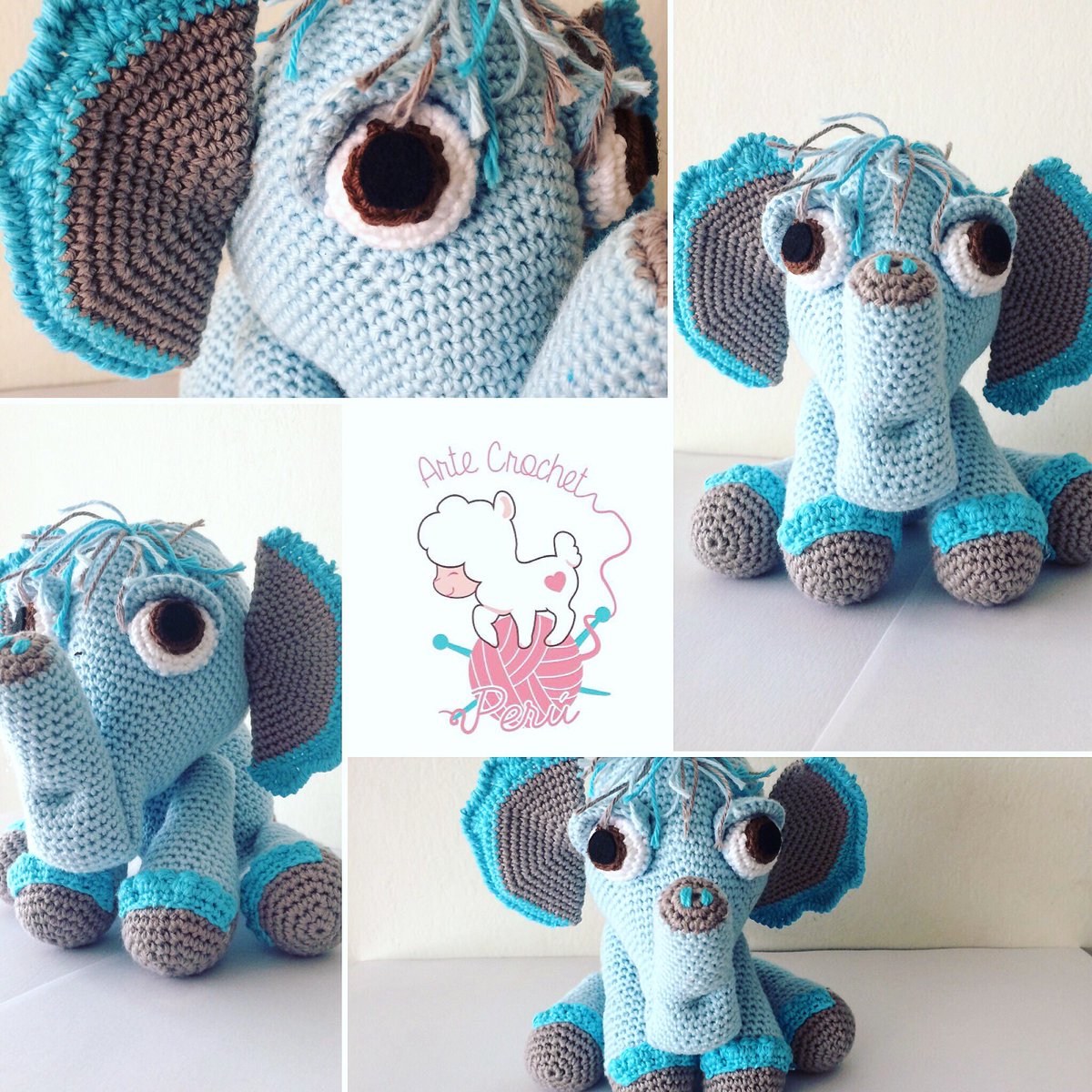 artecrochetperu's tweet image. #elefanteamigurumi #babyelefant #elefantecrochet #hechoenperu #hechoamano