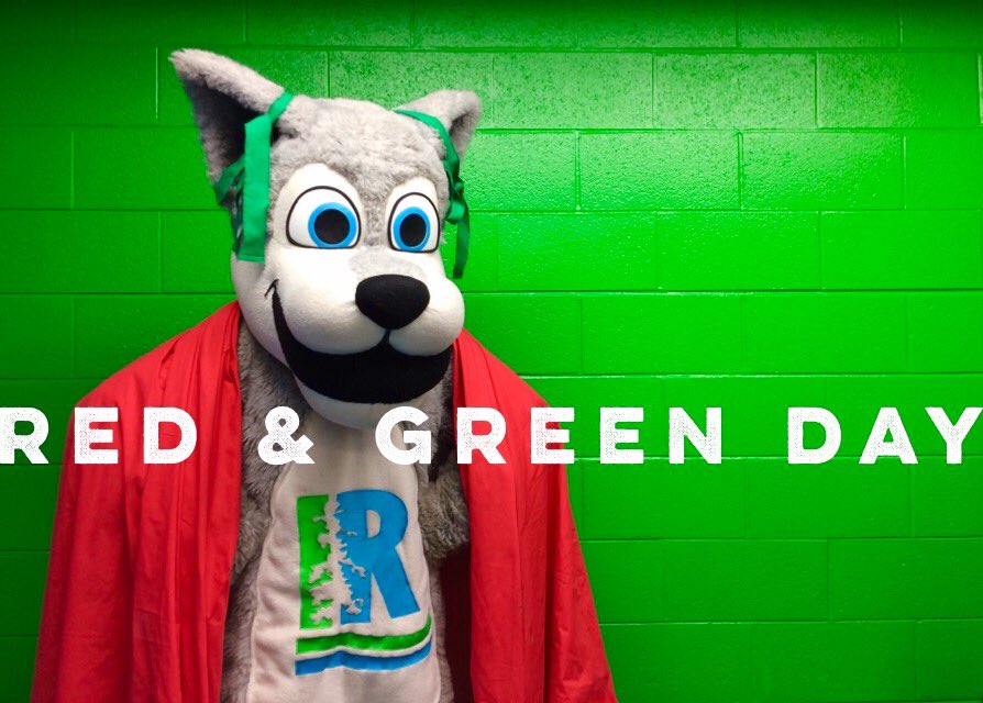 Y'all better be wearing red and green tomorrow!! ❤️💚