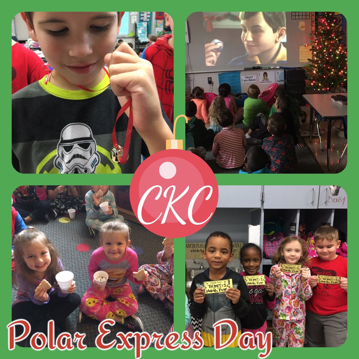 TaraHavard_'s tweet photo. We believe!! Polar Express Day Fun! #hotcocoa #cookies #magicbells https://t.co/WjhWO3KKSn