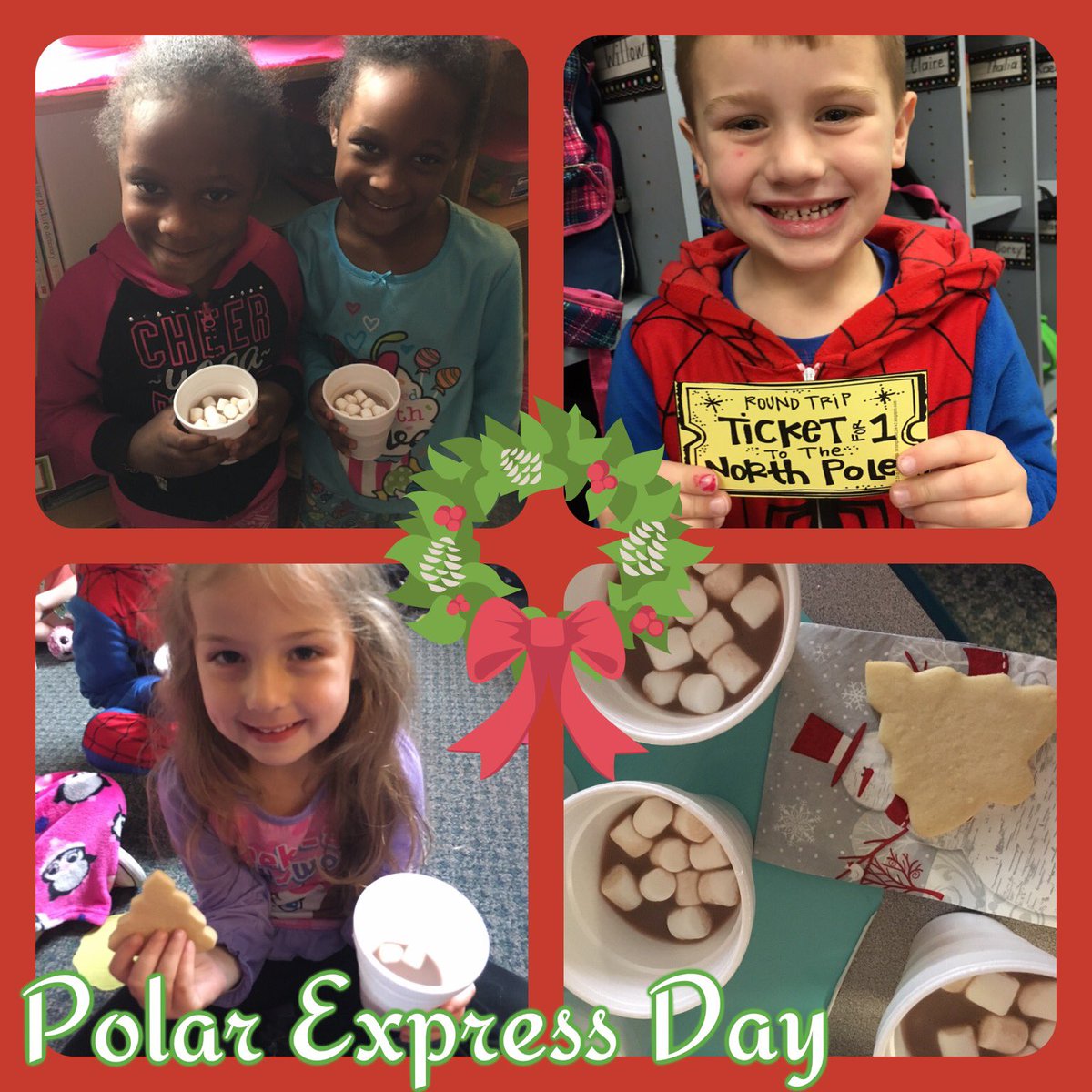 TaraHavard_'s tweet photo. We believe!! Polar Express Day Fun! #hotcocoa #cookies #magicbells https://t.co/WjhWO3KKSn