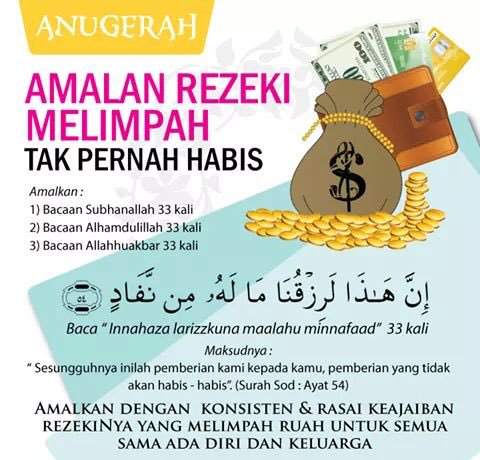 نورول الفاتحة Auf Twitter Alhamdulilah Percaya Rezeki Allah Itu Ada Dr Pelbagai Sudut Rezeki Yg Didtgkn Bukn Hnya Duit Tapi Tenang Bahagia Juga Rezeki Allah Https T Co Wlvnijlar4
