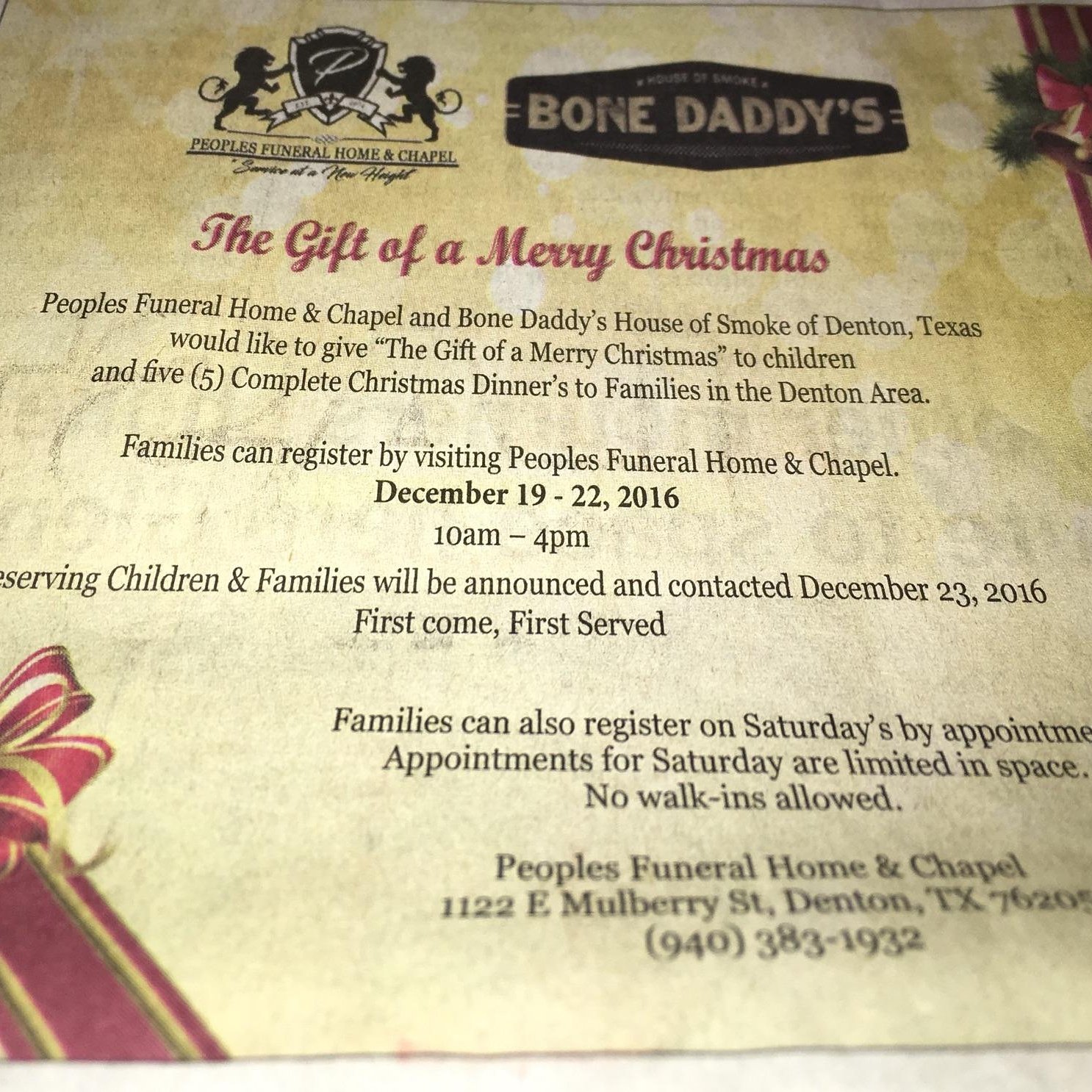 peoples funeral home denton texas facebook