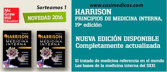 Gana el nuevo Harrison. Principios de Medicina Interna, 19e con @casiMedicos aquí: casimedicos.com/foro/threads/s… #casiMedicosHarrison19