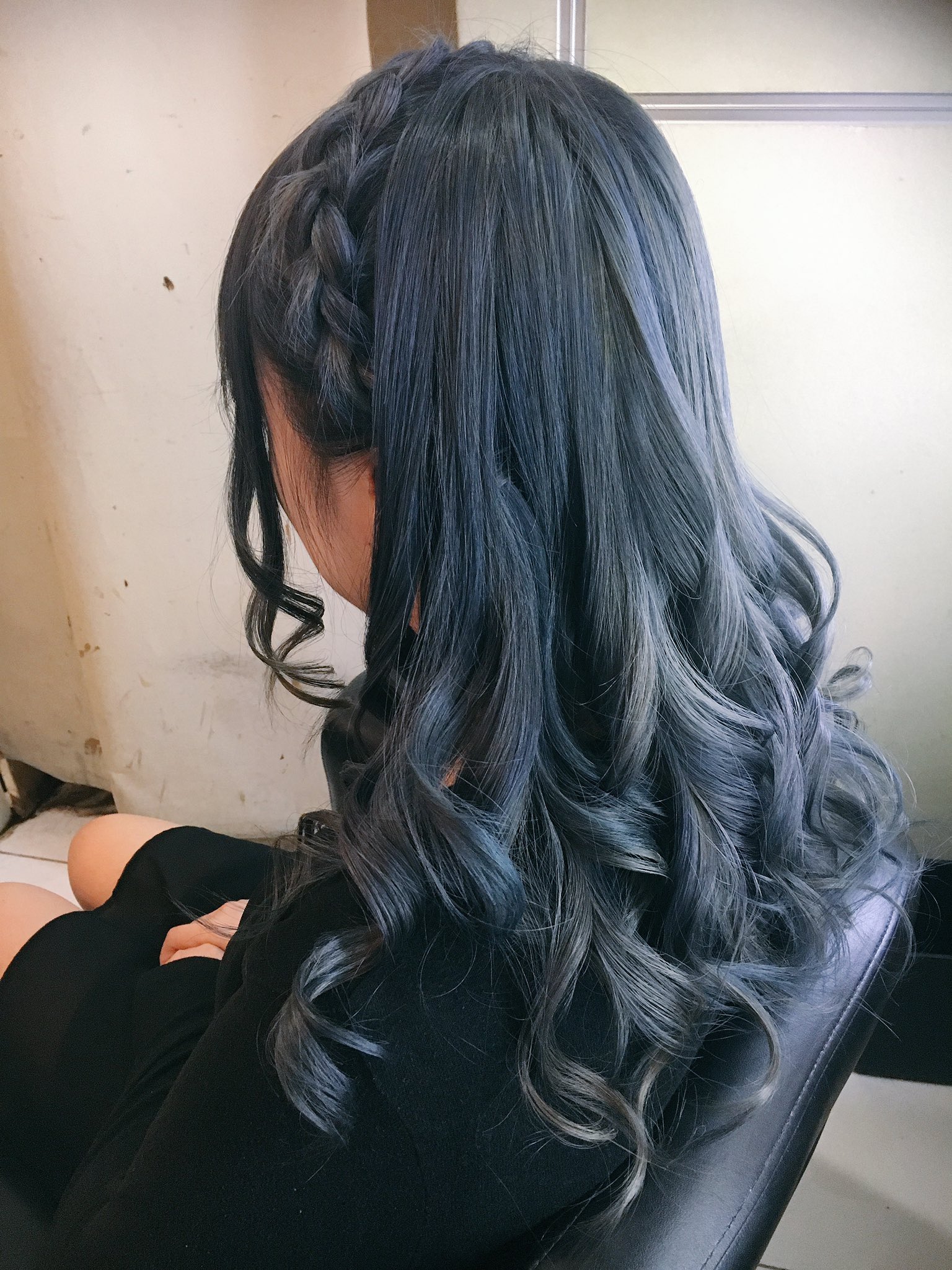 Prgs はまぐり A Twitter デニムブルー ブリーチ 後に オンカラー で ブルーシルバー と ラベンダー をmix 深みのあるブルー系カラーに みなみさん いつもありがとうございます W プログレスプラス ヘアカラー ダブルカラー デニムブルー
