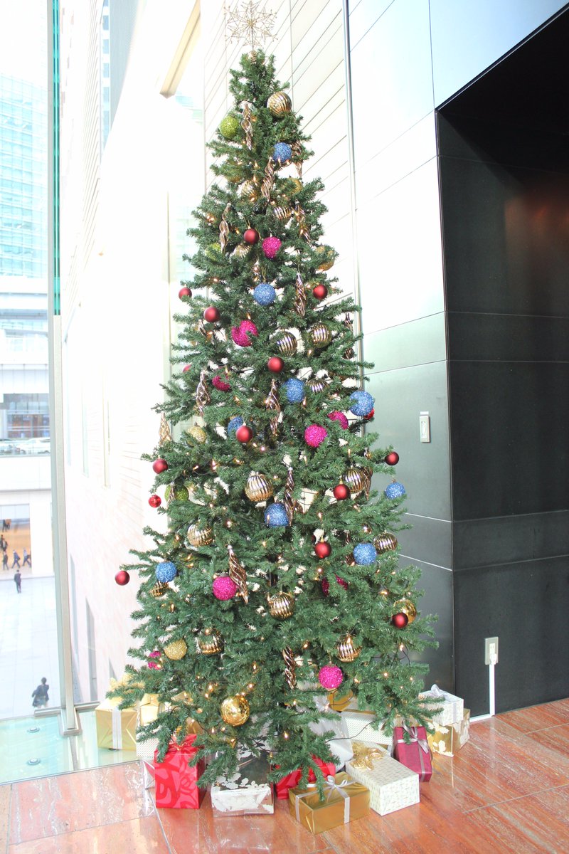ザ ロイヤルパークホテル アイコニック 東京汐留 クリスマスまであとわずかとなりましたが 当ホテルにはクリスマスよりも約1ヶ月早く サンタクロースがやってきました 24階ロビーには クリスマスツリーを設置 12月25日迄 しておりますのでお気軽にお