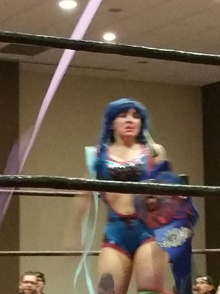 mikeallensports's tweet photo. @InspireProWres @delilah_doom She is the tag team champion. #fantasyforce https://t.co/yMnArxvKfd