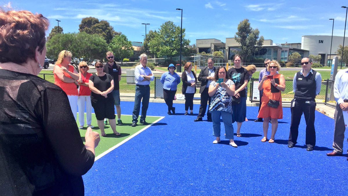Jolly hockey sticks! Brand new pavilion, change rooms,facilities <a href="/FedUniGippsland/">FedUni Gippsland</a> w/council, state govt &amp; community partnership! 🏑#gippsnews