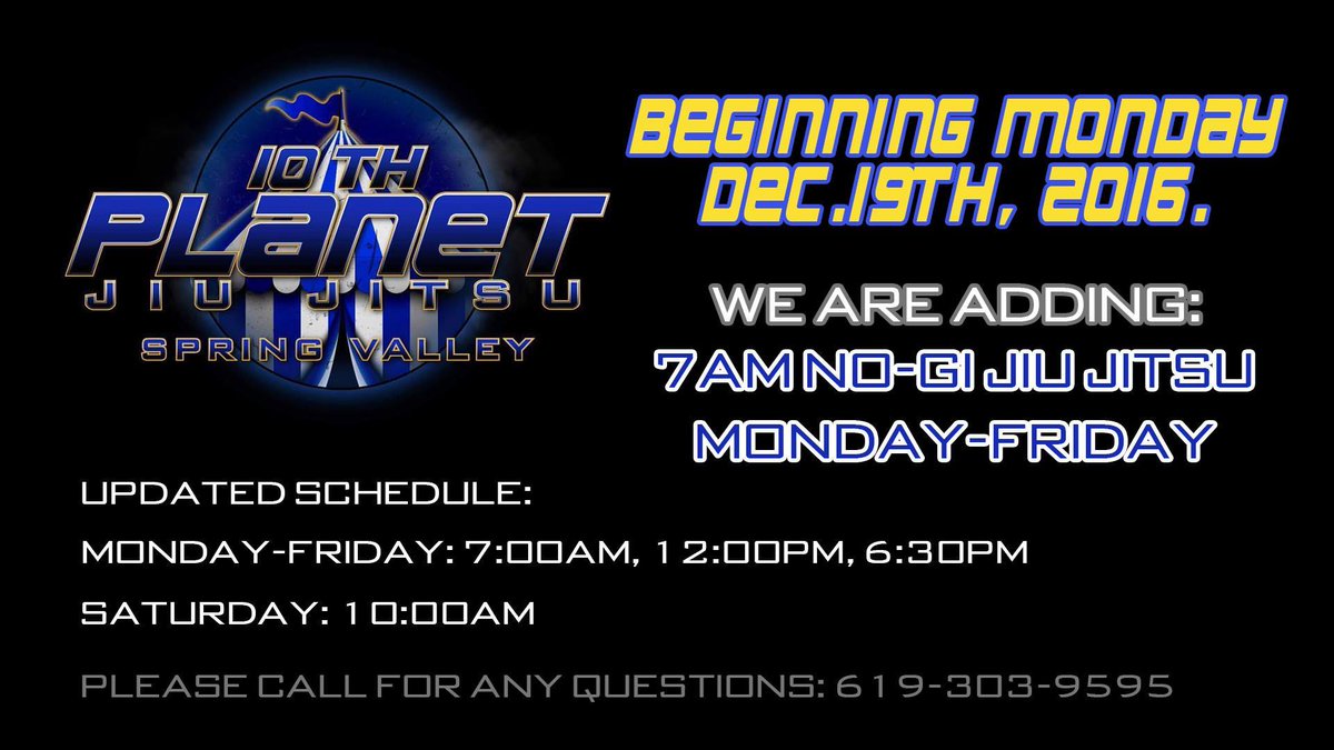 freaksjiujitsu's tweet photo. Now get your Freak ON at 7am every Monday-Friday at #10thPlanetSpringValley with Jacob Lee! https://t.co/uojDDUjqZR https://t.co/I3wXwTF8Kr