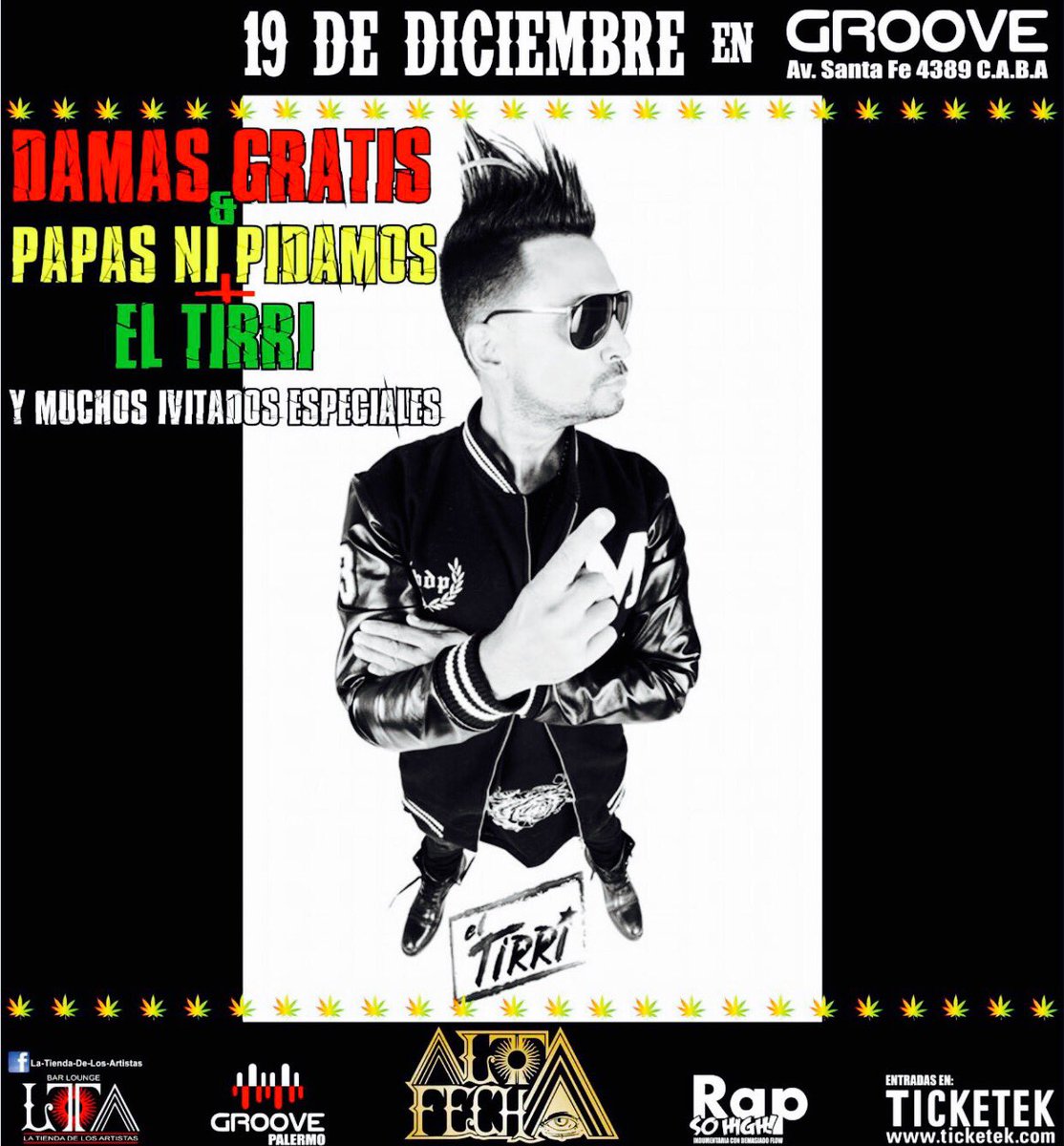 luciano_eltirri's tweet photo. Mañana noche de ska y Cumbia !! @PapasNiPidamos 
@SoyYoElPepo https://t.co/slT6tlMqha