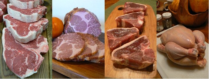 Meat shop will be open on Monday 9-6, closed Christmas Eve.