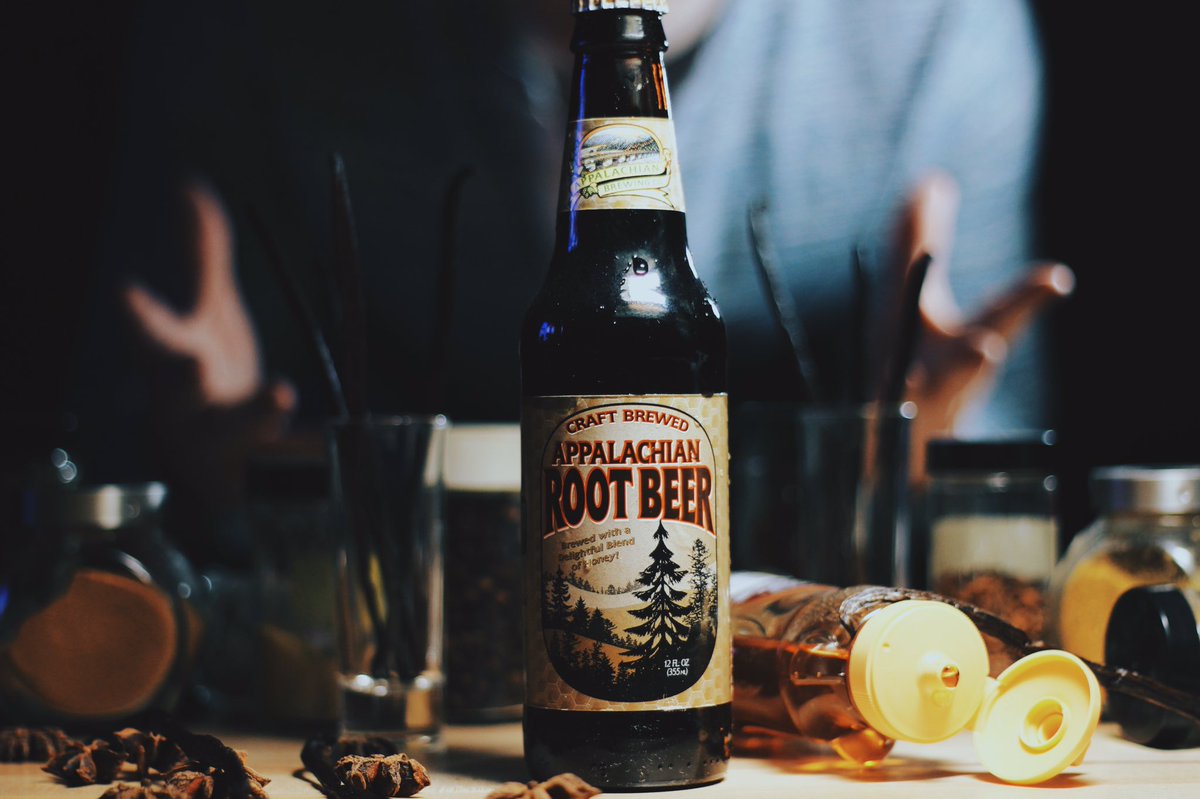 REVIEW: <a href="/abcbrew/">Appalachian Brewing</a> Root Beer. Old school flavor w. big notes of mint, sarsaparilla &amp; birch. Subtle vanilla and honey. Fivestarsoda.com
