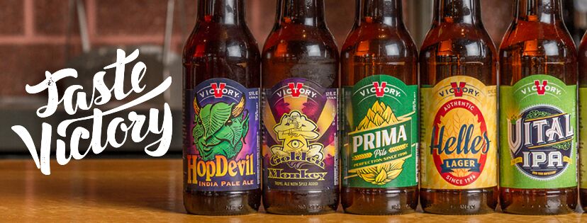 VictoryBeer's tweet photo. The weekend's over but the party isn't! Meet us at @LuckysManayunk Tuesday for #happyhour. Burgers plus beers on beers! #TuesdayTapping https://t.co/b6b5dJlDkE