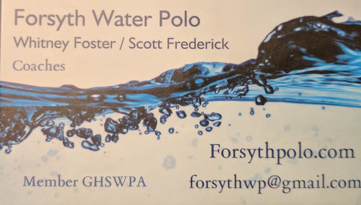 FoCopolo's tweet photo. Forsyth Water Polo now in planning stages for our spring season. Check out our website for more information on our club. https://t.co/NXndA3fPyu