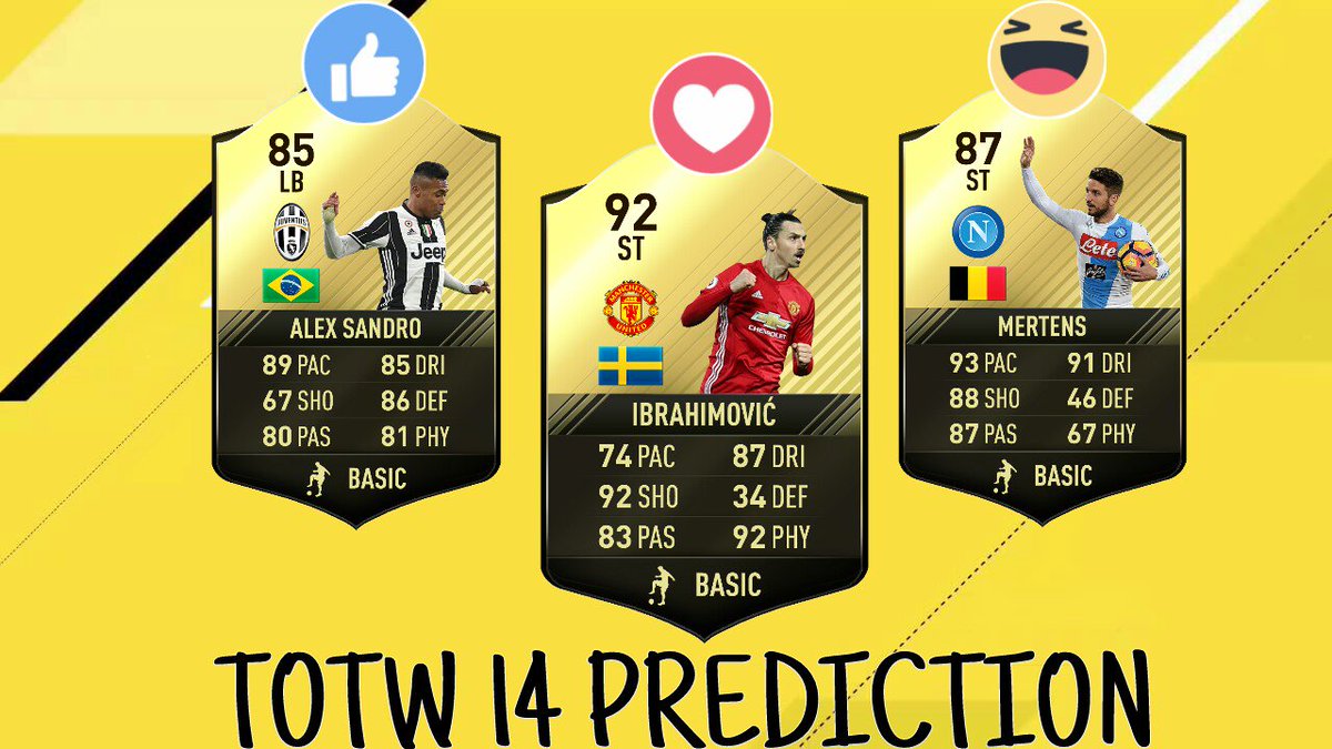 Goldah2000's tweet photo. #FIFA17 #TOTW14 Predictions Competition - Win Free #FIFA17Points to Get SIF #Mertens,IF Luis #Suarez ☞☞ https://t.co/NKFCYamAqE https://t.co/89bLgDEh4E
