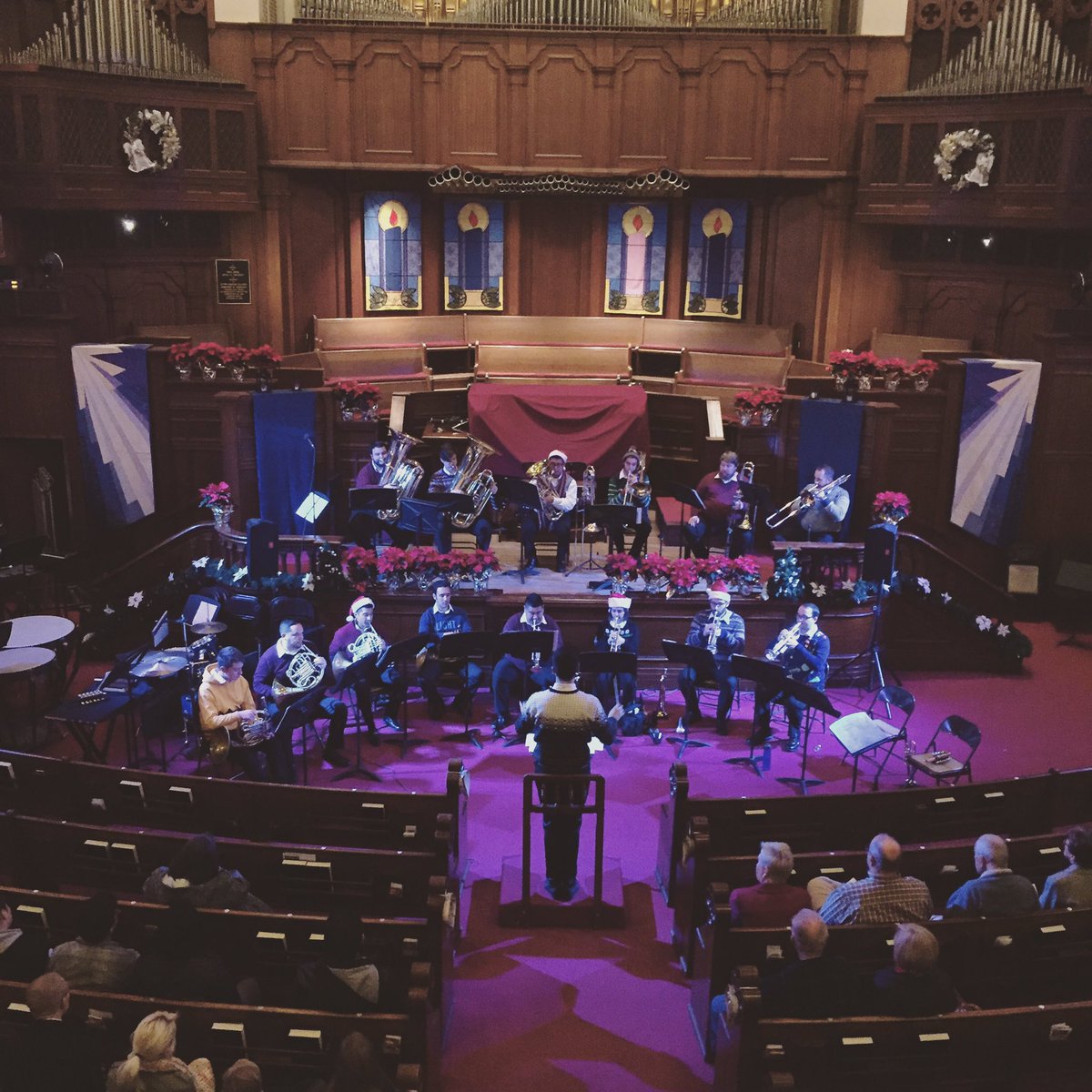 TrueBrass's tweet photo. It's a #TrueBrassHoliday! 
🎄🎺❄️☃️ https://t.co/7PPasL7DqU