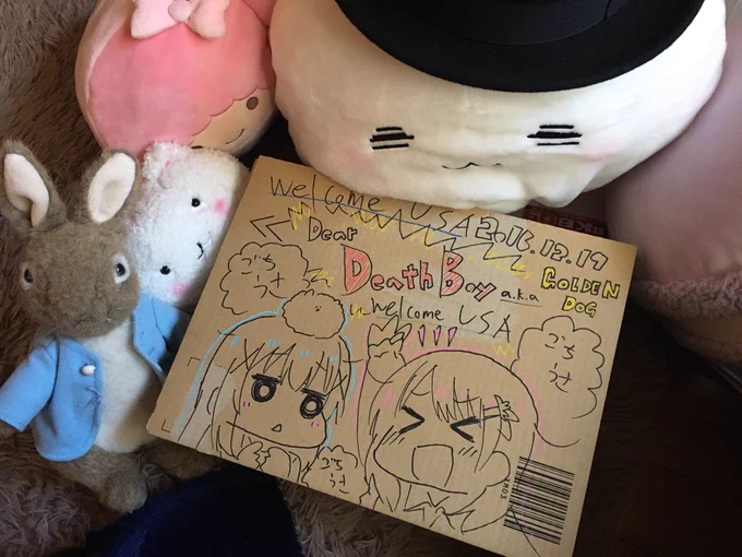 モルダウくんが素敵過ぎるプレゼントをくれたよ!!今日はごちうさDAY!!welcome USA!!!ごち、ごち、うさ、うさ、とっても嬉しいよ!!けいおん!!!!! 
