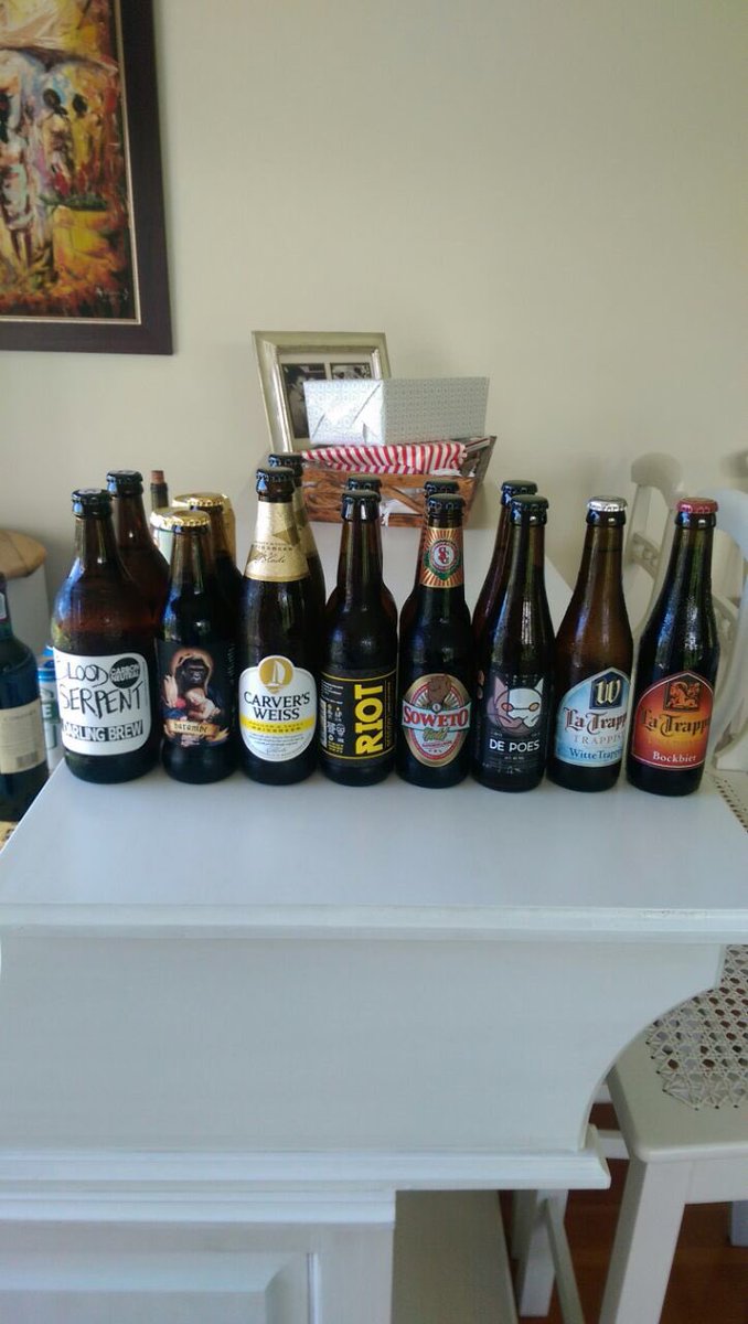 Up early getting ready to host a beer pairing with mates. Tasting notes,background and score sheets ✅ Thnk you <a href="/RobHeyns/">Rob Heyns</a> for the assist🍻