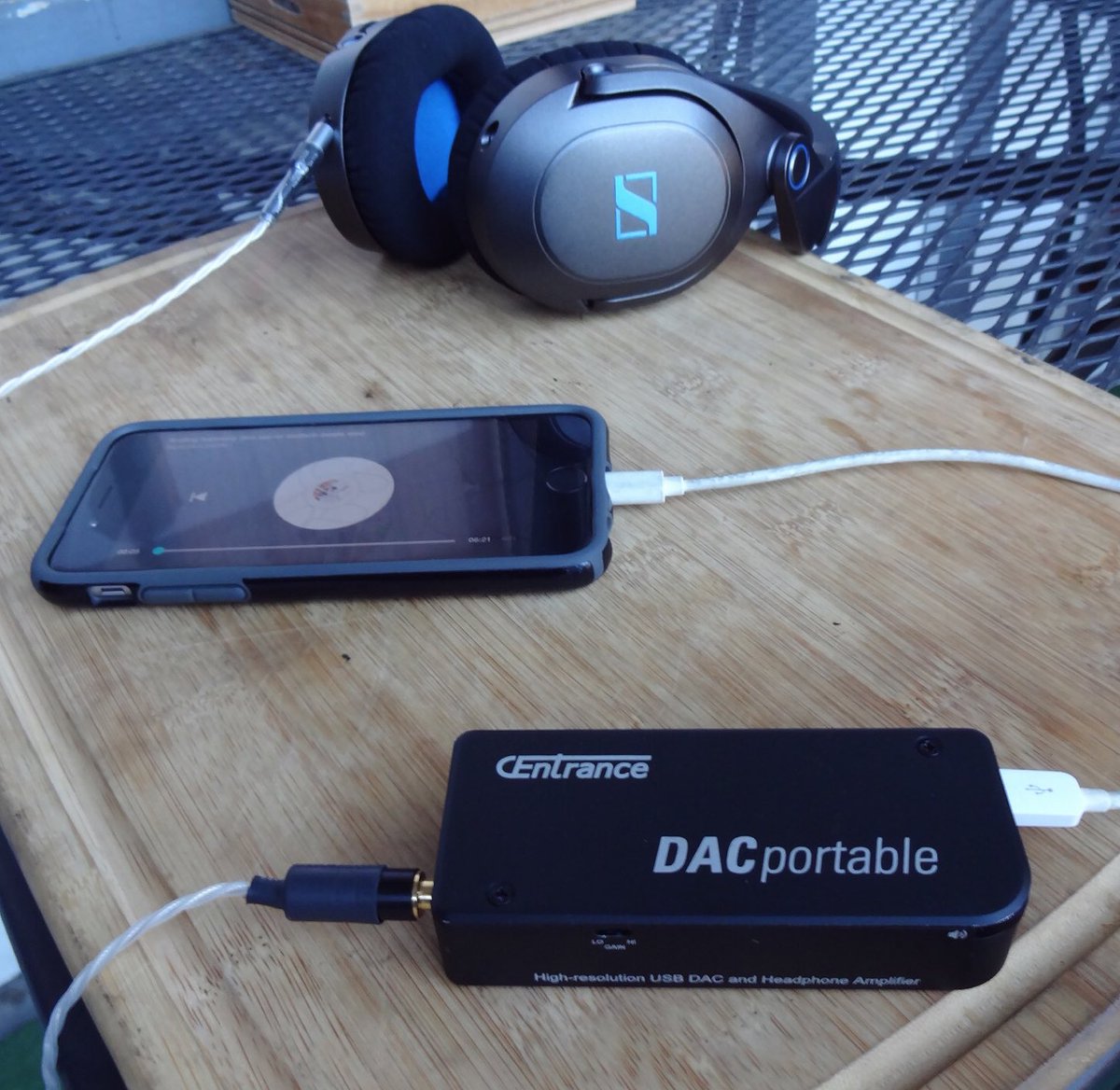 MikeMercer's tweet photo. @CEntrance Your wish is my command: & I LUV #DACportable w/ my @SennheiserUSA HD7s! #musicsaveslives https://t.co/zHde1b59Yn