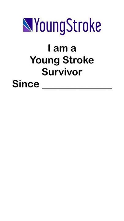 youngstroke_org's tweet photo. Help us raise awareness with our #FacesOfYoungStrokeCampaign! Print/write, take a pic and post with this hashtag! https://t.co/kn4tIt1lwL