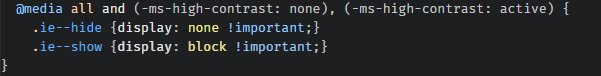 webreality_ny's tweet photo. #IEOnly Media Query selector works on IE 10 and 11! #webdev #css #frontend #webdevelopment No clashes in @firefox or @googlechrome (for now) https://t.co/Fz7jUdDZ2n