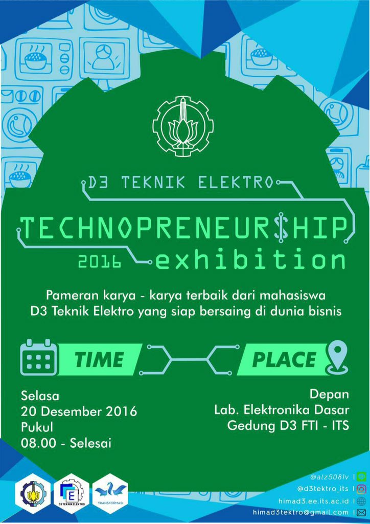 [HADIRI]
Pamern technopreneurship mhsiswa D3 Teknik Elektro
20 DEC 2016
08.00-TILL DROP
<a href="/ELDAS/">Laraine Dickson</a>
#HIMAD3TEKTRO16/17