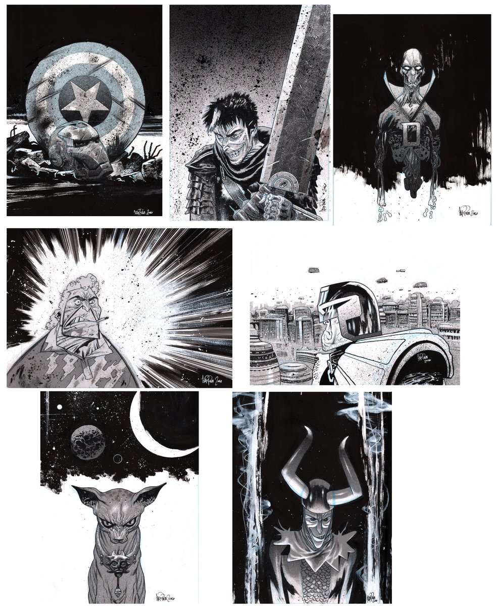 2016 was a fun year for commissions! I'll be back for more in 2017! Sign up to @FelixComicArt's mailing list if you're interested 