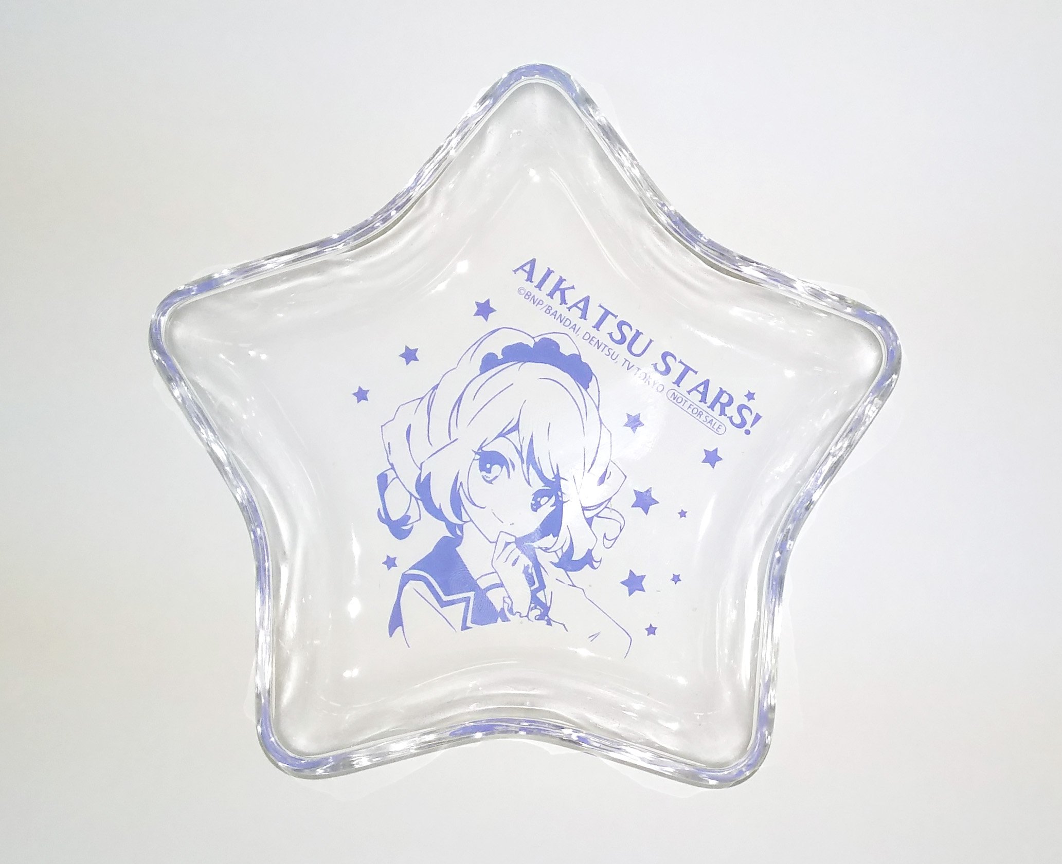 アイカツスターズ！Blu-ray BOX 購入特典　ガラス製小皿　ゆめ　ローラ ハピネットピクチャーズ - Happinet Pictures