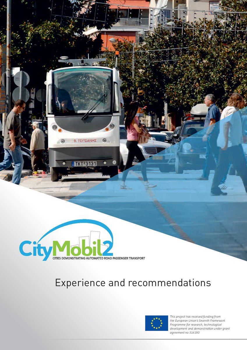 CityMobil2's tweet photo. Do you want to learn more about @CityMobil2 final results? Then read the last publication of the project! https://t.co/WEPw0tcuhn https://t.co/yBbvjGPvTM