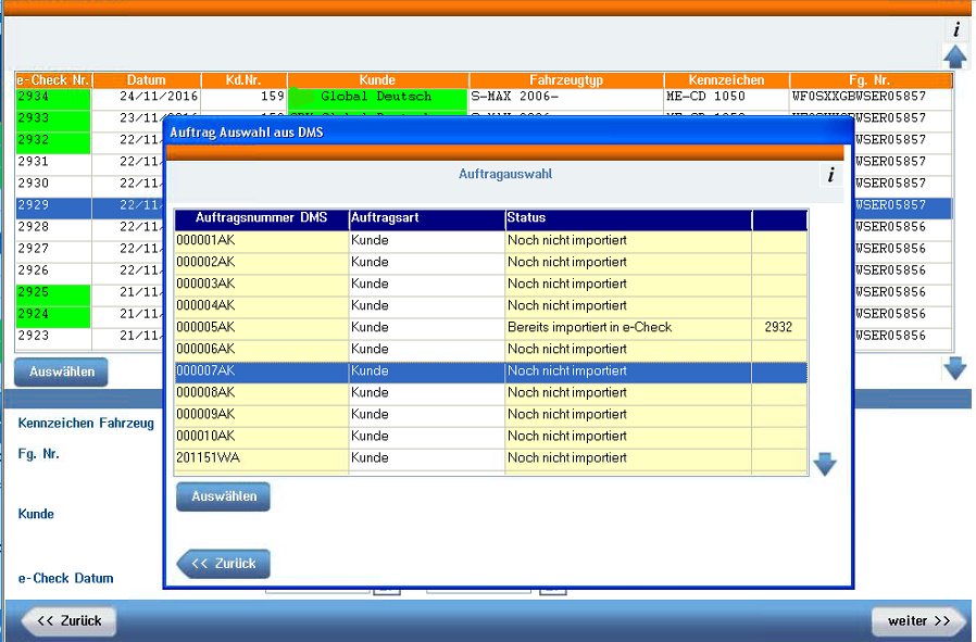 The user can import pre-booked work-order and use the dealers own packages
#automotive #ford #dealer #echeck #aftersales #lynxinternational