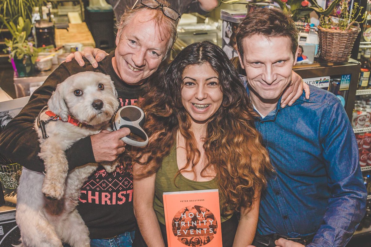 peterdecuypere's tweet photo. Mijn boek #holytrinityevents is in Kortrijk nu ook te koop bij Paul's Boutique. Bedankt Leyla Alyel voor de superleuke foto! #topfotografe https://t.co/6xrKxLHo2g