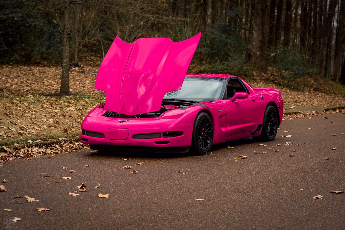 boogityberryhil's tweet photo. Just finished painting this pink z06 #barbieedition https://t.co/M6tMXDnMWj