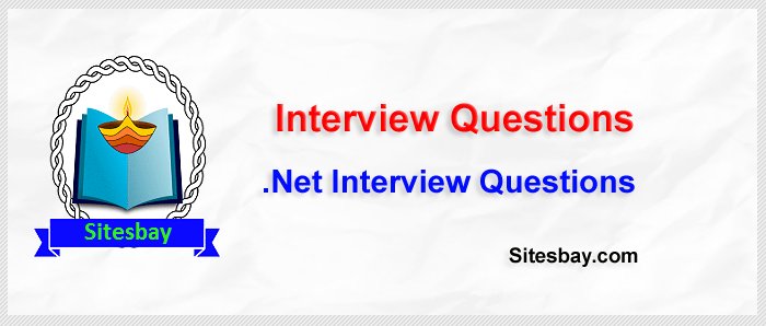 sitesbay's tweet image. .Net Interview Questions

#DOTNetInterviewQuestions

goo.gl/35wmrE