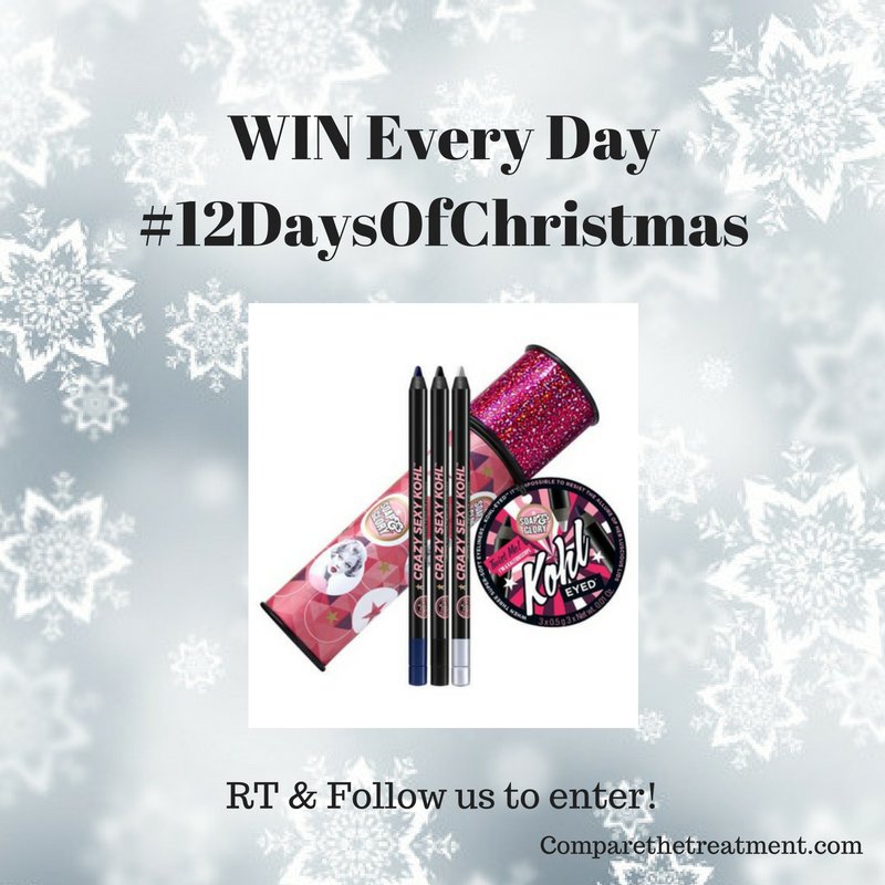comparethetreat's tweet photo. It's officially Christmas &amp; to celebrate we're giving away a prize everyday for 12 days! Just RT &amp; follow us! #12DaysOfChristmas #Day7 https://t.co/kccdyN4PgF