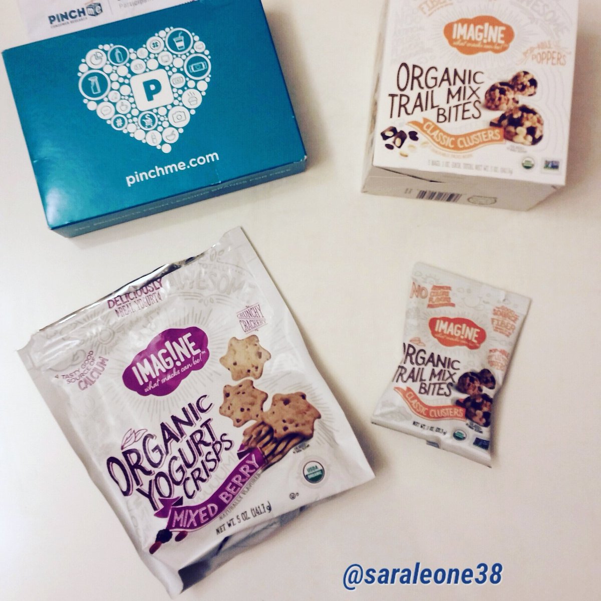 saraleone38's tweet photo. https://t.co/qImkoiSVOT My review! Thank You @pinchme ! #productreview #producttesting #imaginesnacks #snacks #snackreview https://t.co/p3Ey02qdr2
