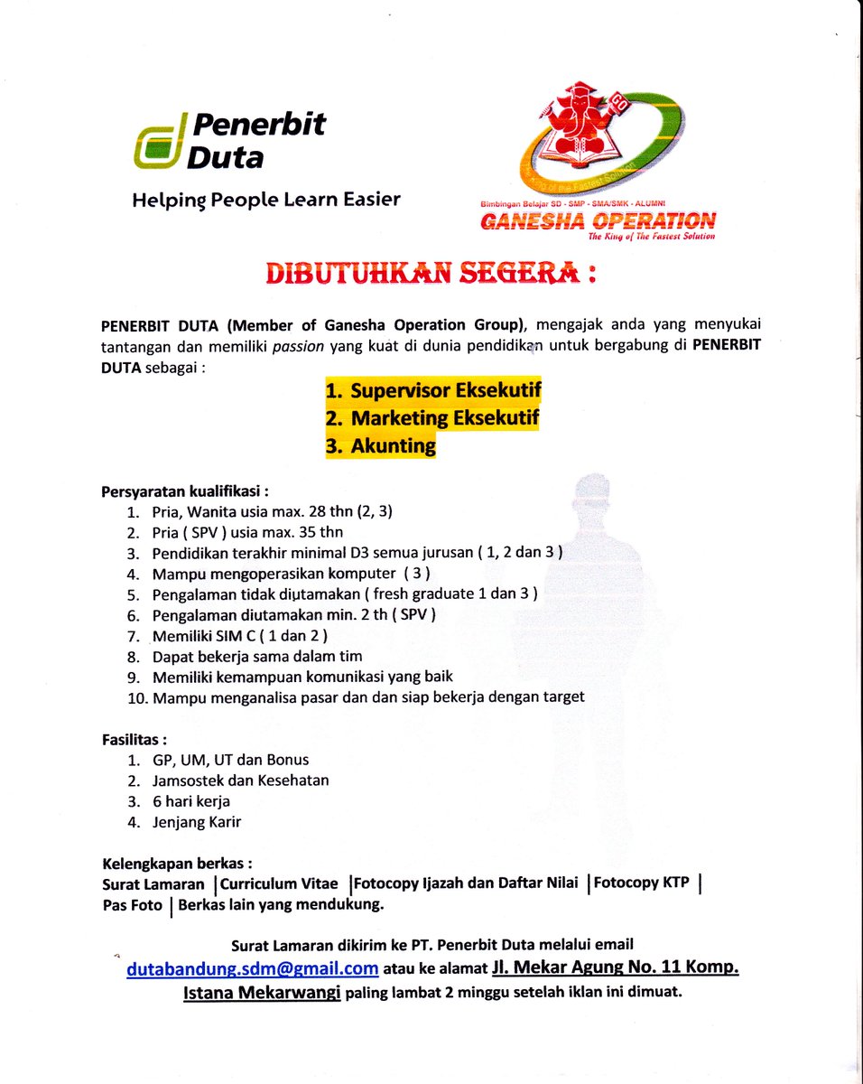 RiaNov_48's tweet photo. @KaskusLoker DIBUTUHKAN SEGERA!!! https://t.co/oSCgCyCny1