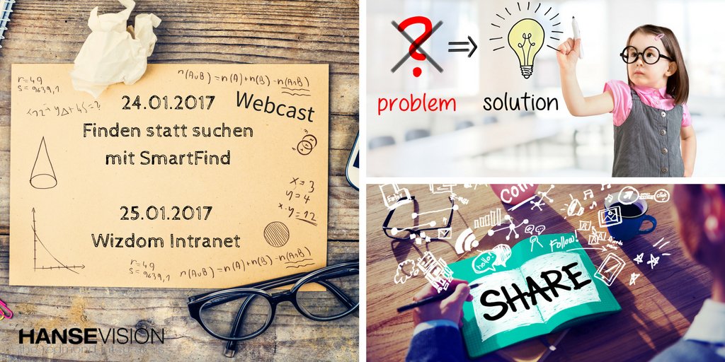 MissSharePoint's tweet photo. Jetzt schon anmelden, die neue Webcasts im Januar für SmartFind &amp; Wizdom https://t.co/hdRMjxb1pv #Wizdom_intranet #HanseVision #SharePoint https://t.co/ygAwn6cLds