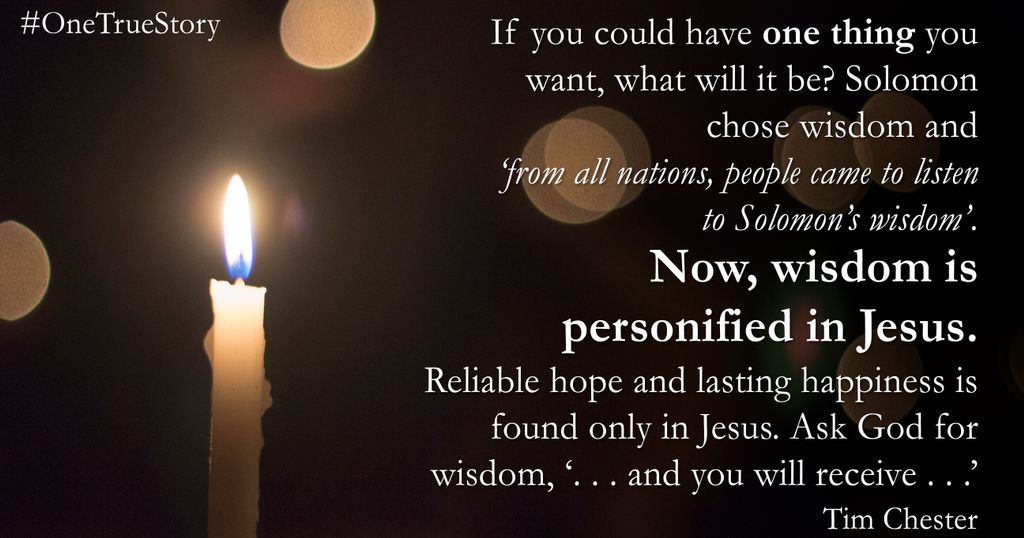 abovebar's tweet photo. Now, wisdom is personified in Jesus. Reliable hope &amp; lasting happiness is found only in Jesus. Ask God for wisdom. #OneTrueStory https://t.co/u1HCpR0Zmg