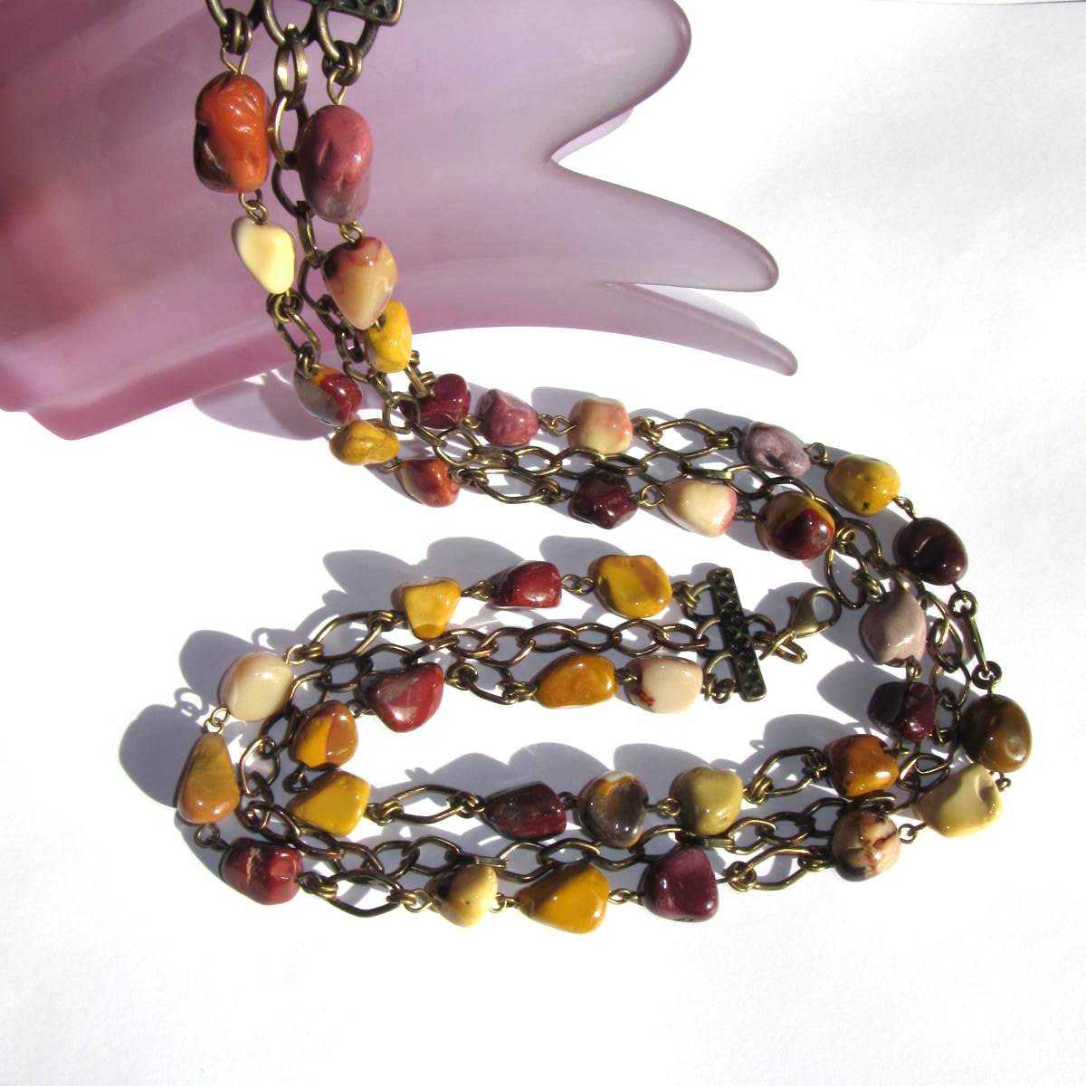 Envy2onEtsy's tweet photo. Boho Style Necklace Moukite Jasper Stones and Antiqued Bra… https://t.co/KmANy3vZoM #gemstonejewelry #StoneStatement https://t.co/SMhXlrzbEt