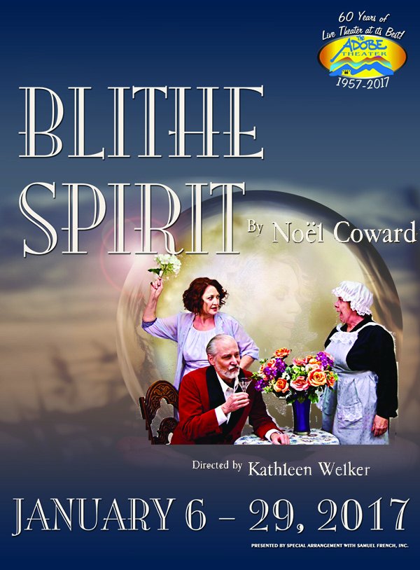 AdobeTheaterABQ's tweet photo. Up Next BLITHE SPIRIT Jump start your 2017 with English Spirits, a splash of chaos, shaken not stirred #Opening Jan 6 #ABQTheatre #Stage https://t.co/9oBqxRQfkV