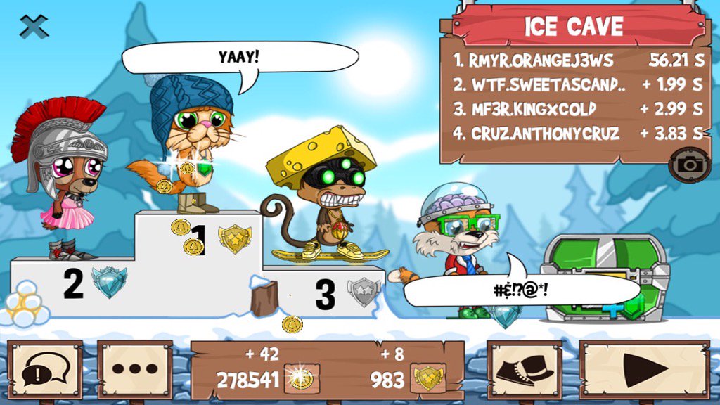 OrangeJ3WS's tweet photo. Get on my level, son! #funrun2 #SweetAsCandy2 #KINGXCOlD #AnthonyCruz https://t.co/BvnwiClSIY