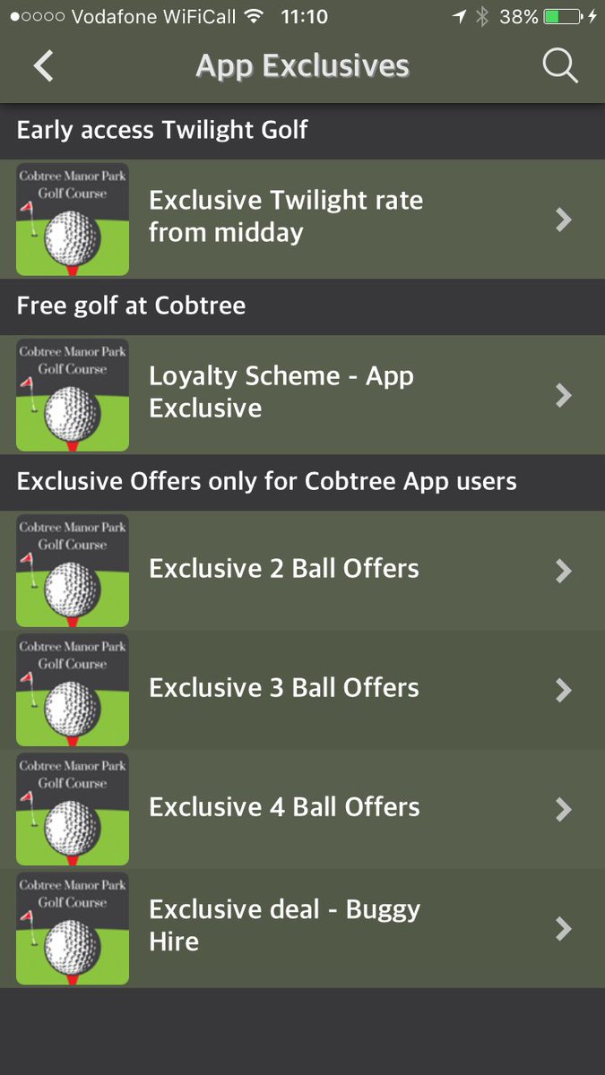 P62Mobile's tweet photo. Golf course app exclusive deals https://t.co/fOGMYrUOR4