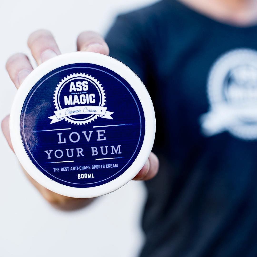 Available from your local bike shop. #AssMagic #LoveYourBum