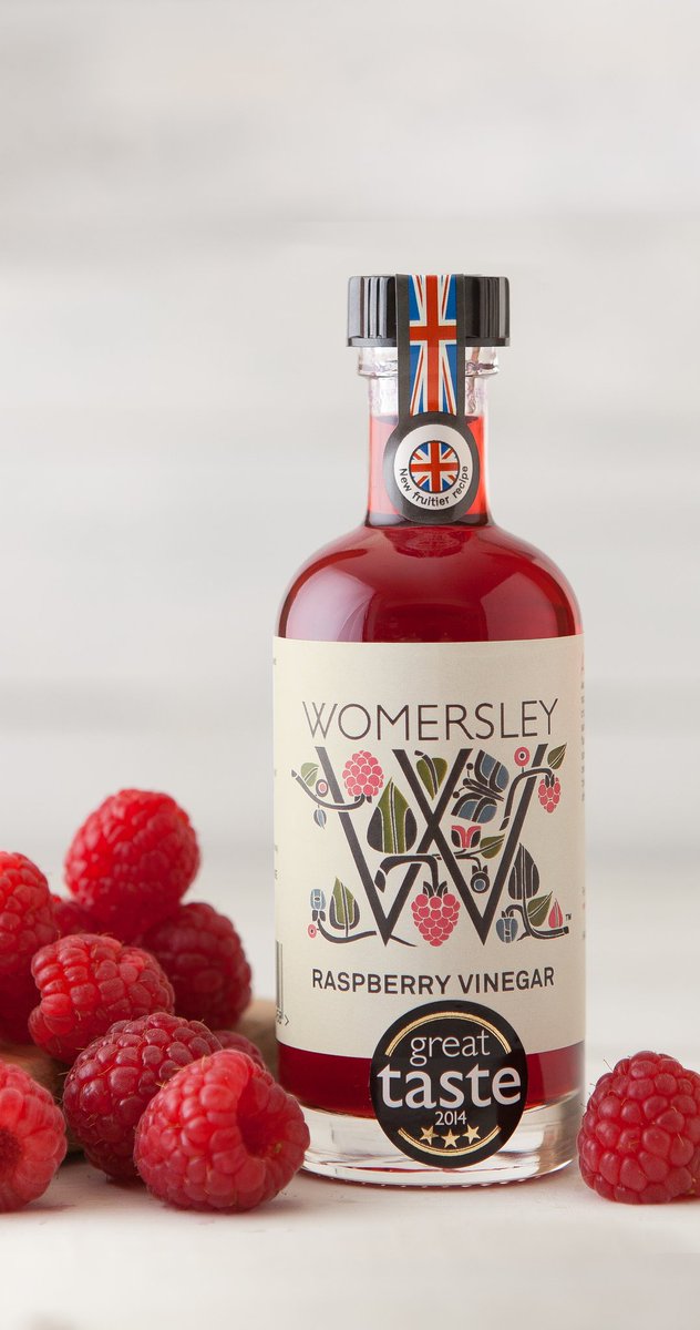 WomersleyFoods's tweet photo. *Did you know*
It's a good Yorkshire tradition to have Raspberry Vinegar on your Yorkshire puddings? 
And that's how we started! https://t.co/Ltsvxhyxz3