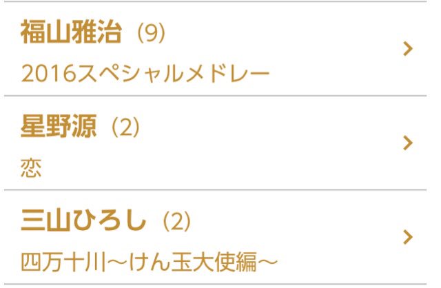 第67回NHK紅白歌合戦の『すき 〜真田丸スペシャルVer．〜』が紅組なのに対して、星野秀忠が白組なわけだし、必ずや紅白にて最後の大戦が起こると信じてる