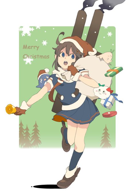 @AirzoomH 
クリスマスキャラは時雨に決まったよ!
参加してくれた人ありがとね 