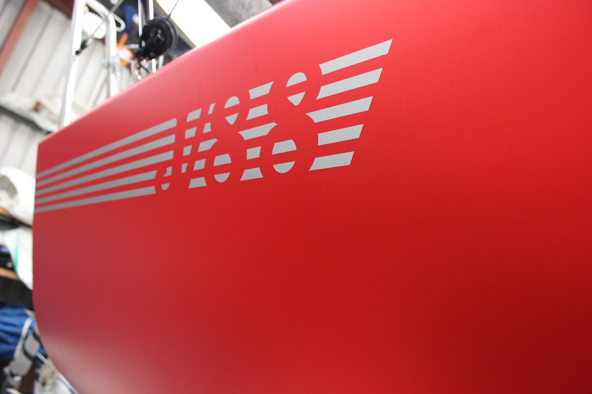 grapefruitgroup's tweet photo. We can't help but to feel festive after wrapping @KeyYachting's J88 in this red chrome vinyl! #HullWrap #J88 #ChristmasWeek #Chrome https://t.co/EdhbnjlbsT