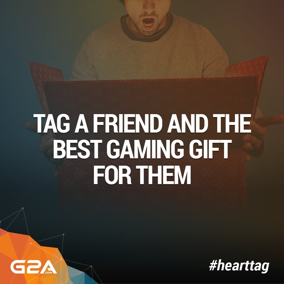 G2A_com's tweet photo. Are you already in the Christmas spirit and in the mood to give each other presents? Tag a buddy in today’s #hearttag 💛! https://t.co/lj07cxpdP1