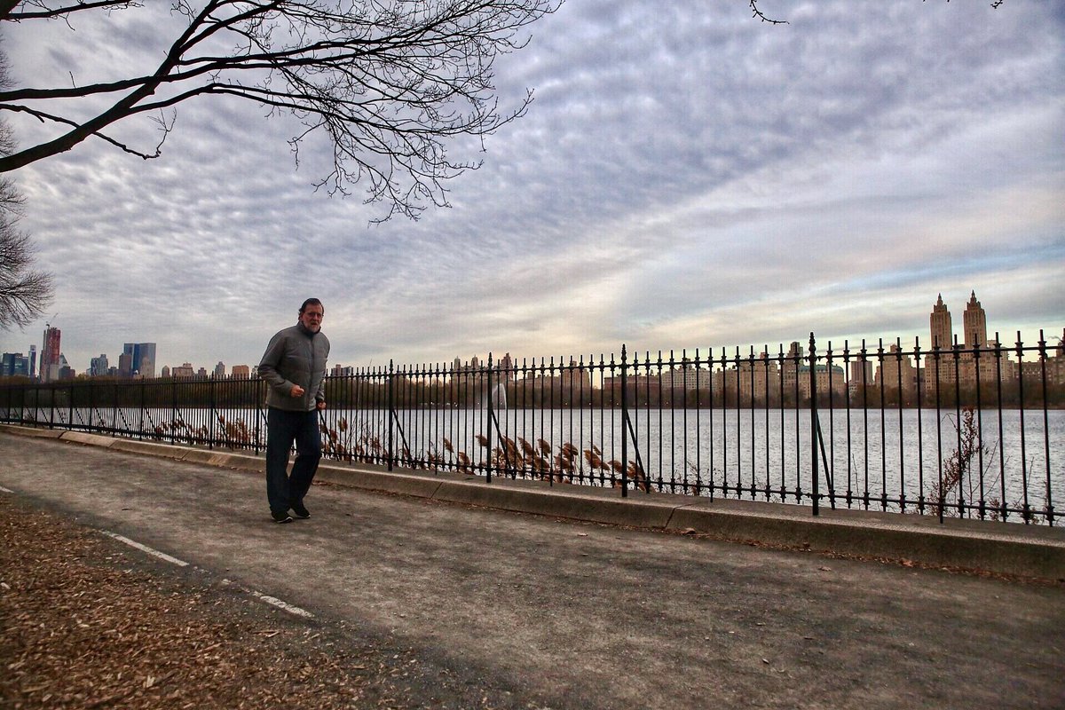 El frío de #NuevaYork en estas fechas no impide una buena caminata por Central Park. Recomiendo comenzar el día con un poco de deporte