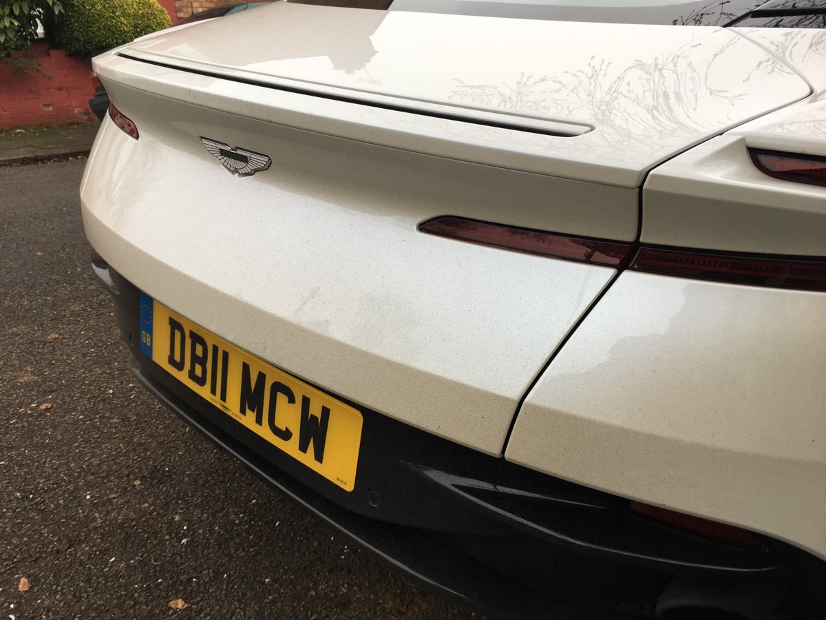 Spent a few hours out in this. Silly plate, splendid car.